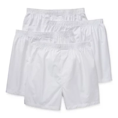 Stafford Woven Mens 4 Pack Boxers 208875