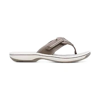 Clarks Cloudsteppers Womens Brinkley Jazz Flip-Flops