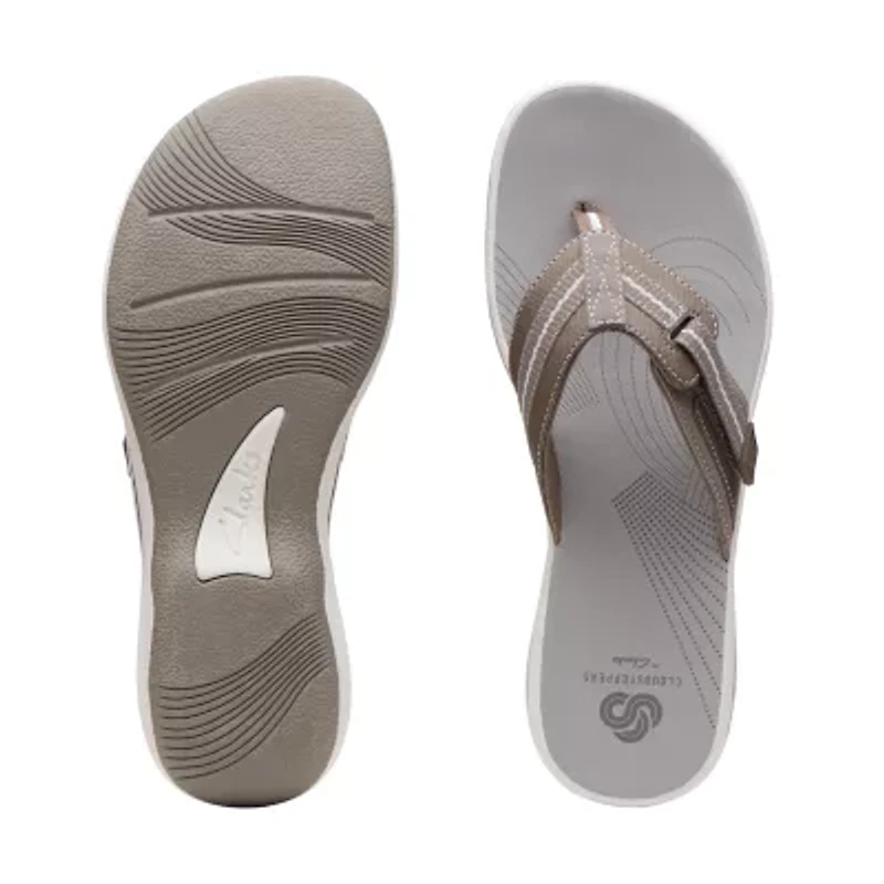 Clarks Cloudsteppers Womens Brinkley Jazz Flip-Flops