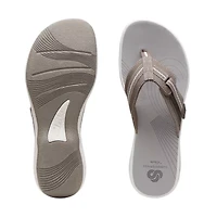 Clarks Cloudsteppers Womens Brinkley Jazz Flip-Flops