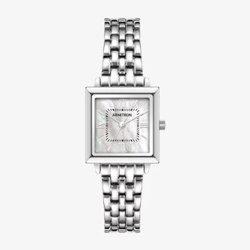 Armitron Womens Silver Tone Bracelet Watch 75/5831mpsv