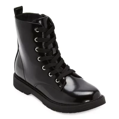 Thereabouts Little & Big Kid Girls Reese Flat Heel Combat Boots