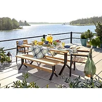 Linden Street Caspian Tile 4-pc. Melamine Dinner Plates