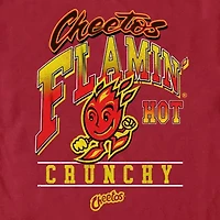 Mens Crew Neck Short Sleeve Regular Fit Cheetos Graphic T-Shirt
