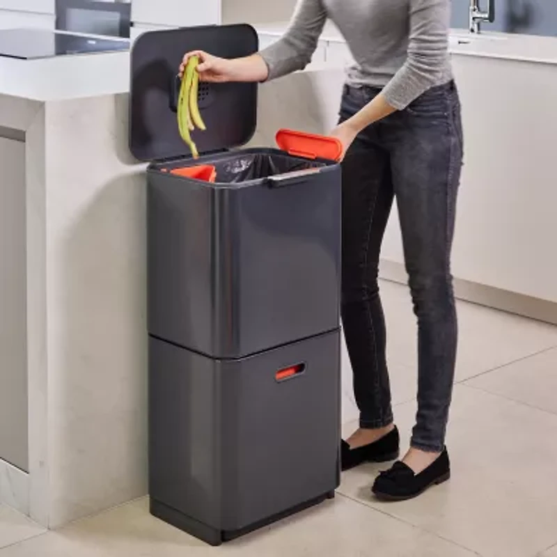 Joseph  Totem Max 60-Litre - Stone Waste And Recycling Bins Trash Can