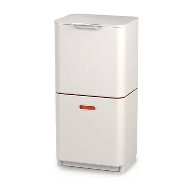 Joseph Joseph Totem Max 60-Litre - Stone Waste And Recycling Bins Trash Can