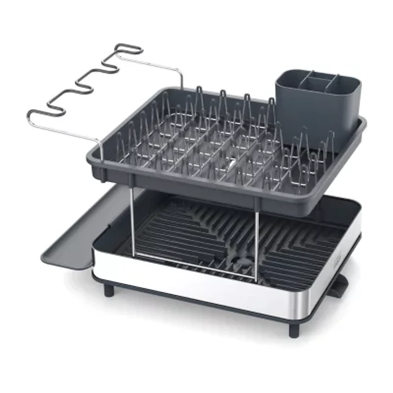 Joseph Joseph Excel Steel 2-Tier - Grey Dish Rack