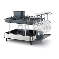 Joseph Joseph  Excel Steel 2-Tier - Grey Dish Rack