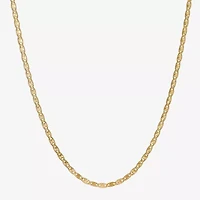 Made in Italy Unisex Adult 14K Gold 18 Inch Valentino Chain Necklace