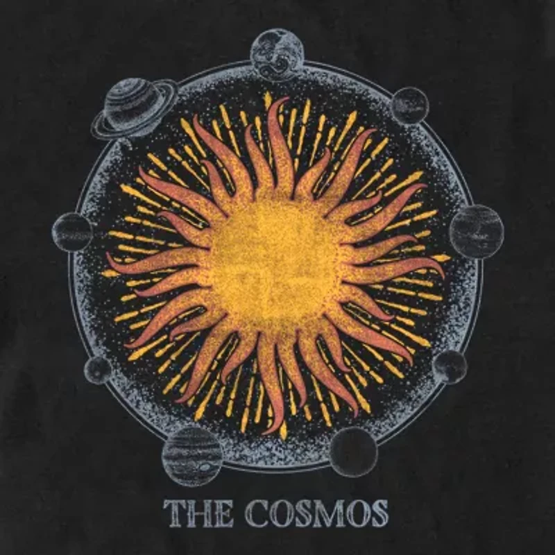 Novelty Mens Crew Neck Short Sleeve Regular Fit Graphic T-Shirt