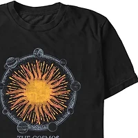 Novelty Mens Crew Neck Short Sleeve Regular Fit Graphic T-Shirt
