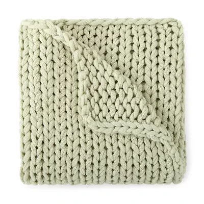 Linden Street Chunky Knit Throw