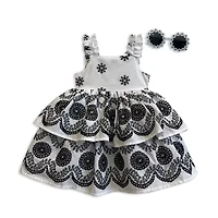 Blueberi Boulevard Toddler Girls Sleeveless A-Line Dress