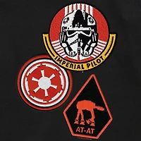 Disney Collection Little & Big Kid Boys Crew Neck Short Sleeve Regular Fit Baby Yoda Star Wars Graphic T-Shirt