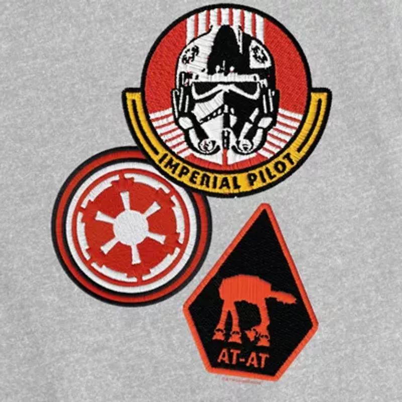 Disney Collection Little & Big Kid Girls Crew Neck Short Sleeve Regular Fit Star Wars Graphic T-Shirt