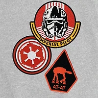 Disney Collection Little & Big Kid Girls Crew Neck Short Sleeve Regular Fit Star Wars Graphic T-Shirt