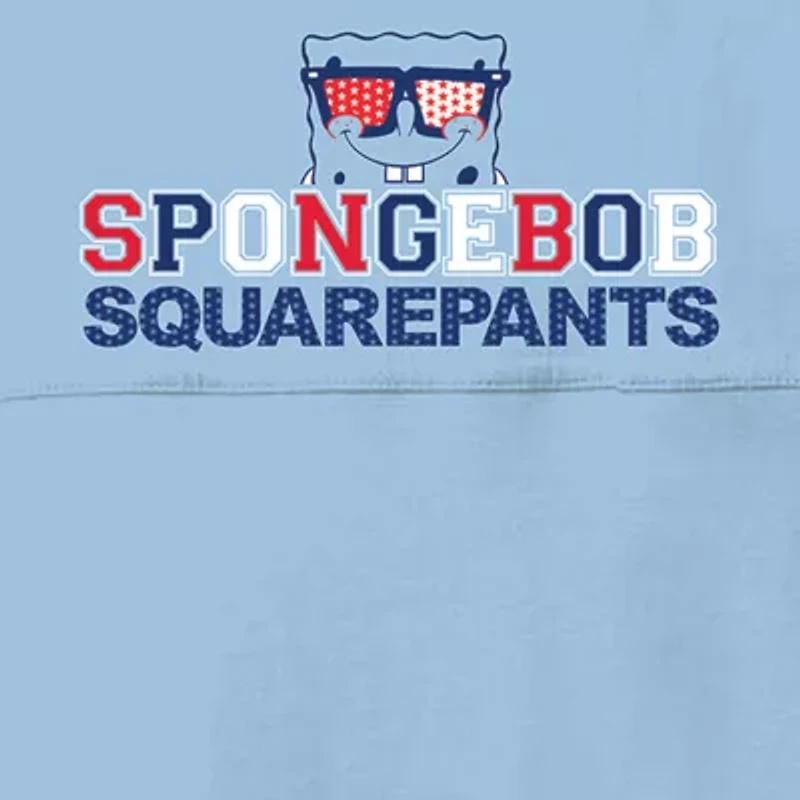 Little & Big Kid Boys Crew Neck Sleeveless Spongebob Tank Top