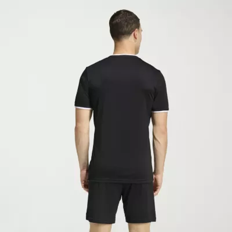 adidas Mens Crew Neck Short Sleeve Active T-Shirt