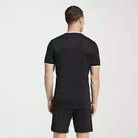 adidas Mens Crew Neck Short Sleeve Active T-Shirt