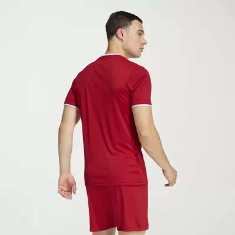 adidas Mens Crew Neck Short Sleeve Active T-Shirt