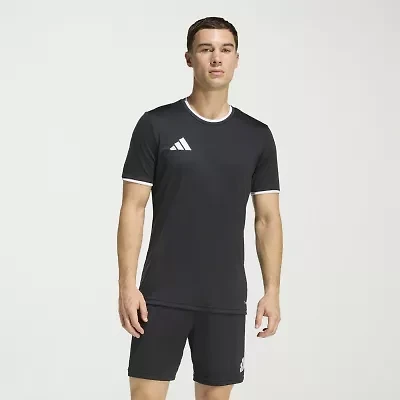 adidas Mens Crew Neck Short Sleeve Active T-Shirt