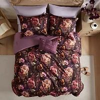 Madison Park Rosalina Velvet 4-pc. Midweight Easy Care Comforter Set