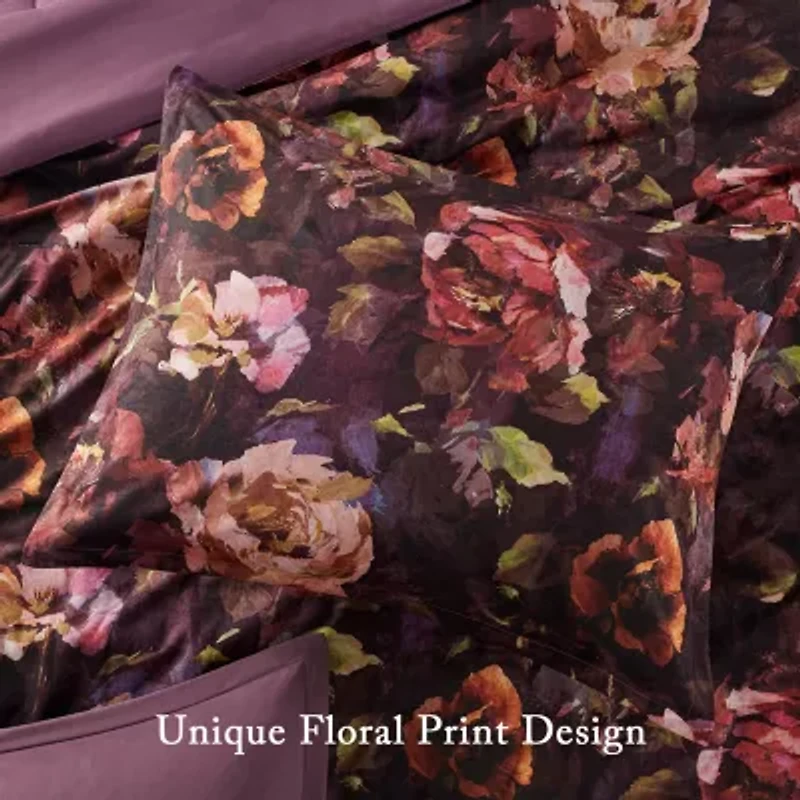 Madison Park Rosalina Velvet 4-pc. Midweight Easy Care Comforter Set