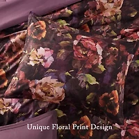 Madison Park Rosalina Velvet 4-pc. Midweight Easy Care Comforter Set