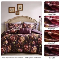 Madison Park Rosalina Velvet 4-pc. Midweight Easy Care Comforter Set