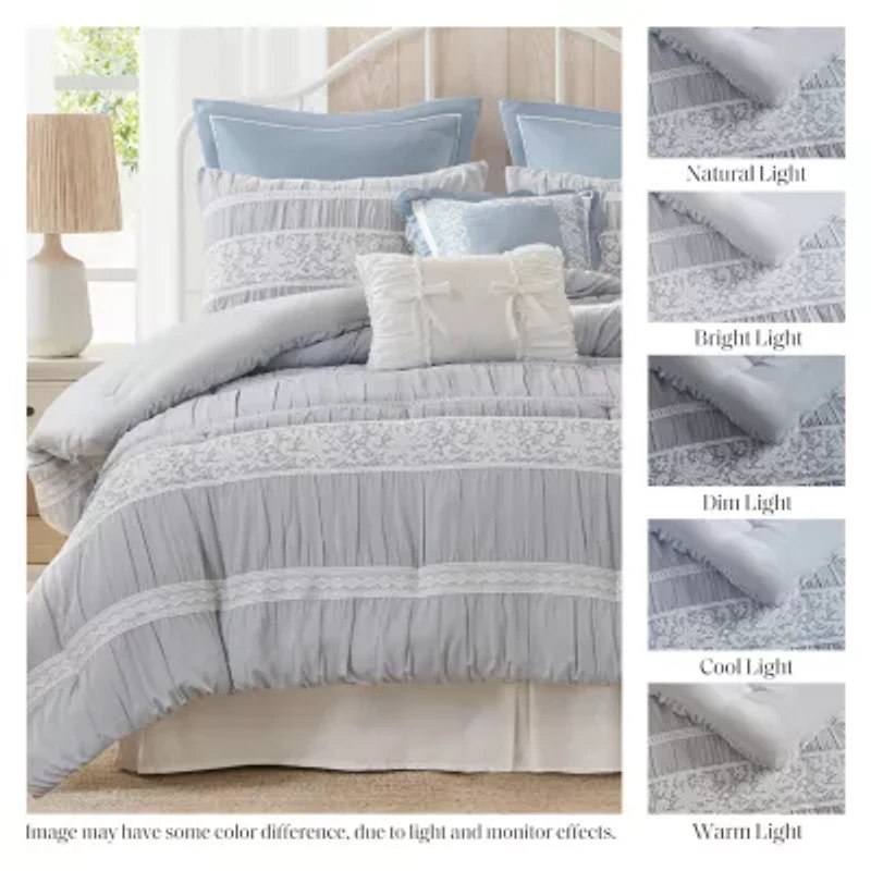 Madison Park Marlowe Jacquard 7-pc. Midweight Easy Care Comforter Set