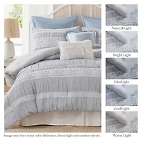 Madison Park Marlowe Jacquard 7-pc. Midweight Easy Care Comforter Set