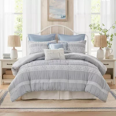 Madison Park Marlowe Jacquard 7-pc. Midweight Easy Care Comforter Set