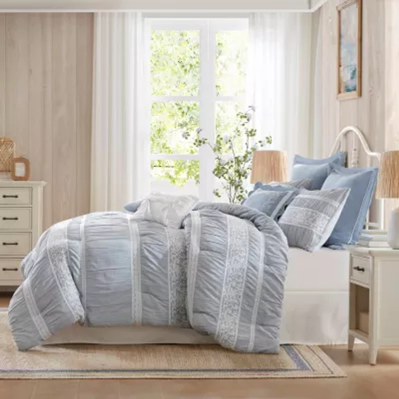 Madison Park Marlowe Jacquard 7-pc. Midweight Easy Care Comforter Set