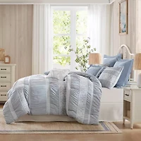 Madison Park Marlowe Jacquard 7-pc. Midweight Easy Care Comforter Set