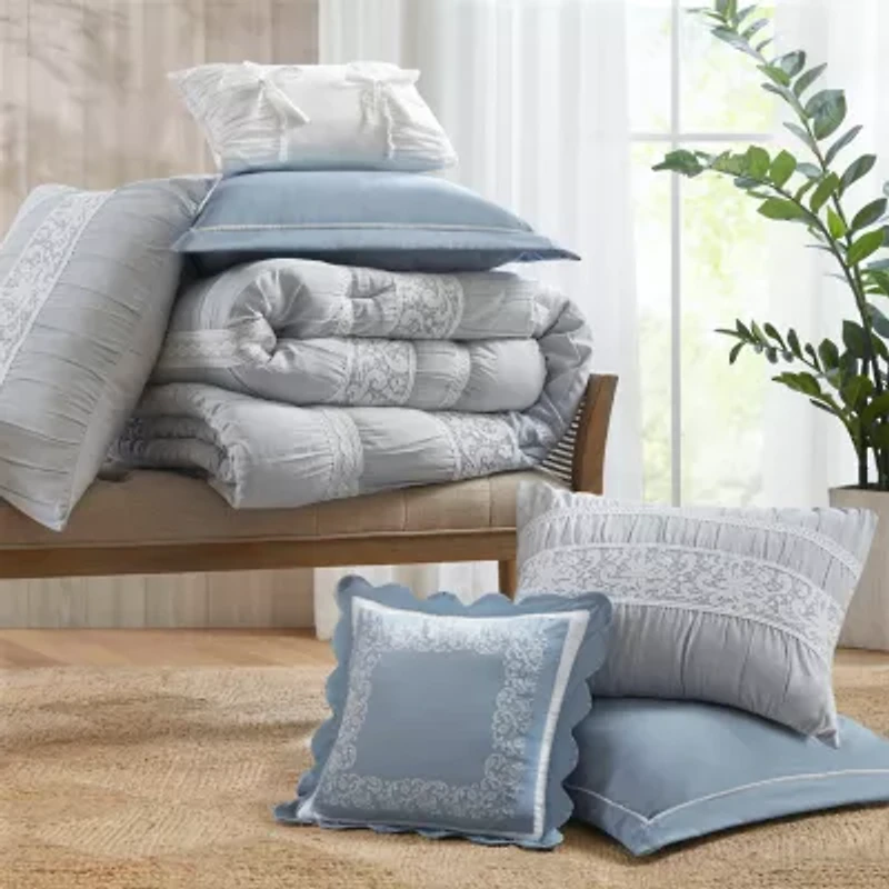 Madison Park Marlowe Jacquard 7-pc. Midweight Easy Care Comforter Set