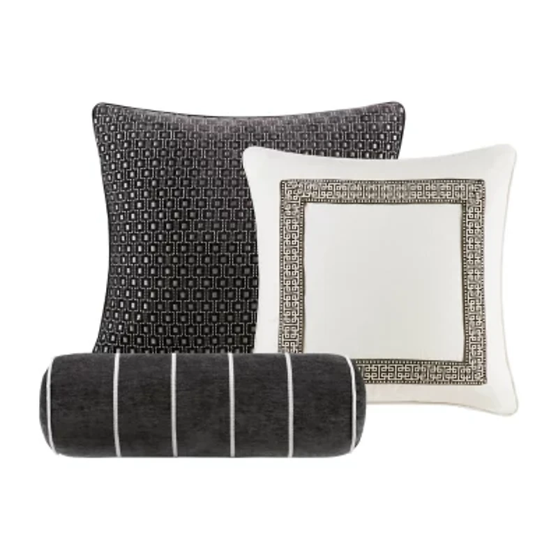 Madison Park Signature Jarvis Embroidery 8-pc Oversized Comforter Set