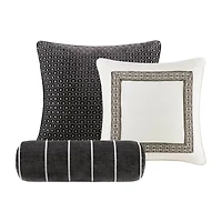 Madison Park Signature Jarvis Embroidery 8-pc Oversized Comforter Set