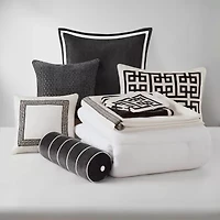 Madison Park Signature Jarvis Embroidery 8-pc Oversized Comforter Set