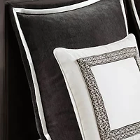 Madison Park Signature Jarvis Embroidery 8-pc Oversized Comforter Set