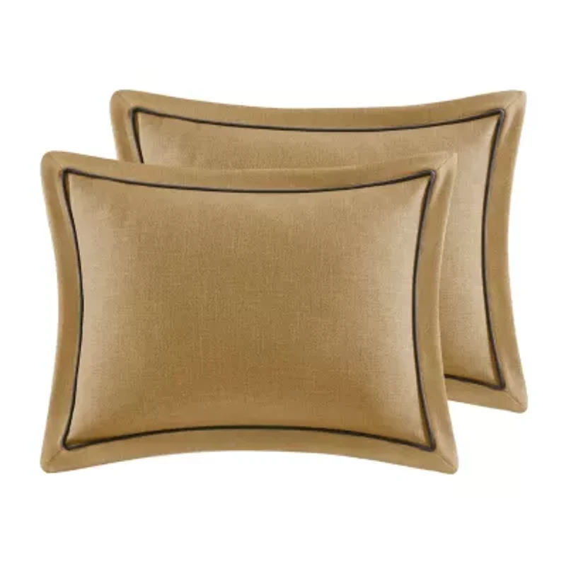 Madison Park Signature Cirque Jacquard Oversized Midweight Down Alternative Comforter Set