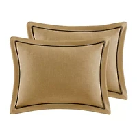 Madison Park Signature Cirque Jacquard Oversized Midweight Down Alternative Comforter Set