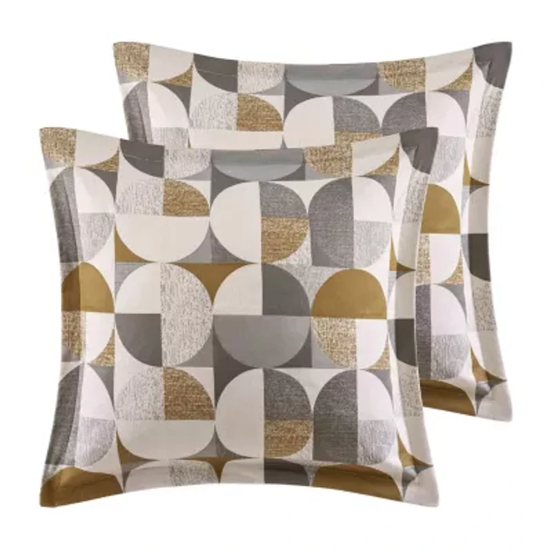 Madison Park Signature Cirque Jacquard Oversized Midweight Down Alternative Comforter Set