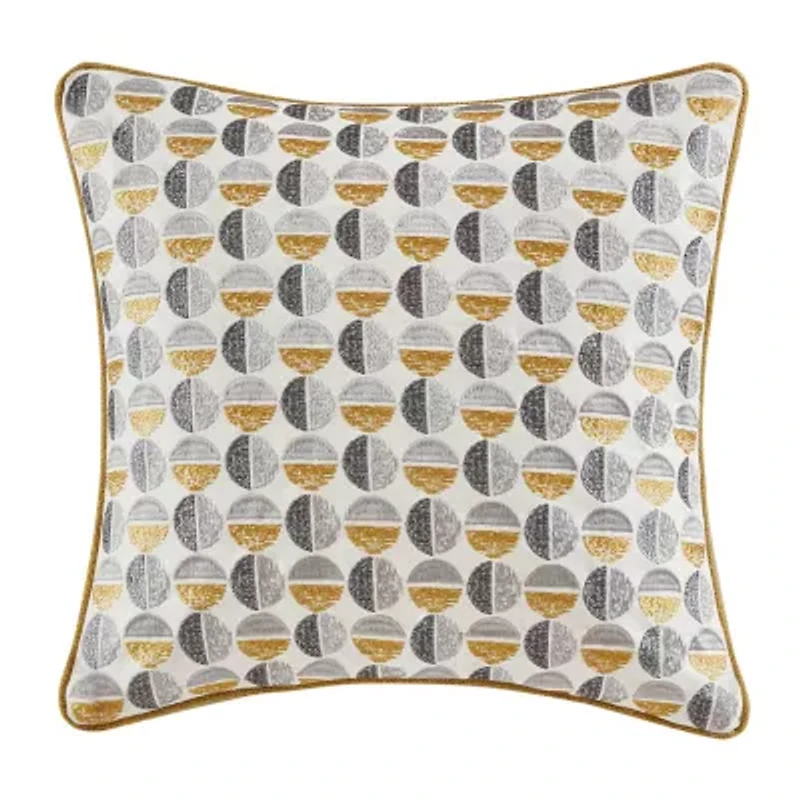 Madison Park Signature Cirque Jacquard Oversized Midweight Down Alternative Comforter Set