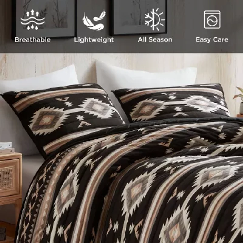 Woolrich Taos Mini Set 3-pc. Easy Care Quilt