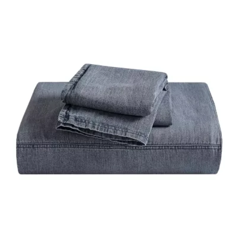 Woolrich Mckenzie Twill Washed 3-pc. Easy Care Duvet Cover Set