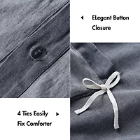 Woolrich Mckenzie Twill Washed 3-pc. Easy Care Duvet Cover Set