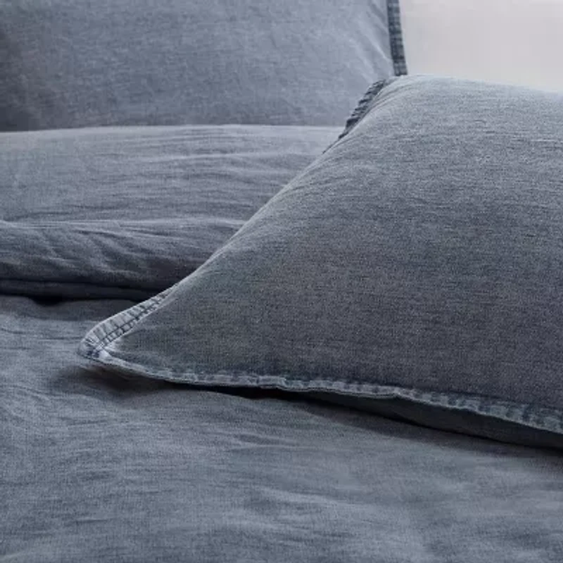 Woolrich Mckenzie Twill Washed 3-pc. Easy Care Duvet Cover Set