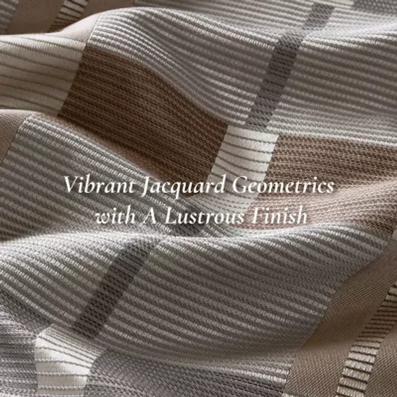 Madison Park Signature Prescott Jacquard Oversized Midweight Down Alternative Comforter Set