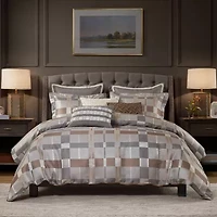 Madison Park Signature Prescott Jacquard Oversized Midweight Down Alternative Comforter Set