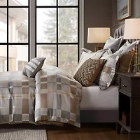 Madison Park Signature Prescott Jacquard Oversized Midweight Down Alternative Comforter Set